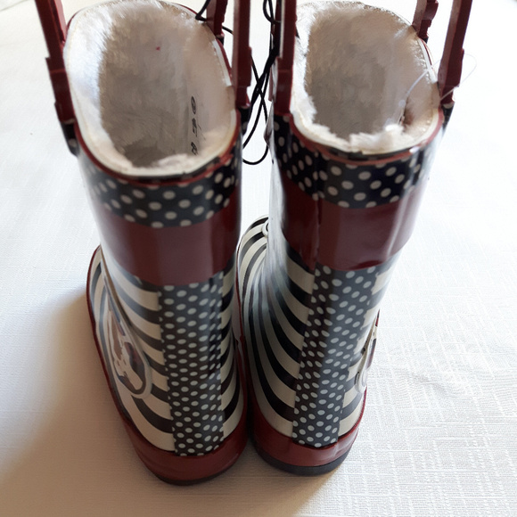 Kids Rubber boots Ladybug Stripe Polka Dots - Picture 2 of 5